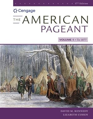 Imagen del vendedor de American Pageant : A History of the American People: to 1877 a la venta por GreatBookPrices