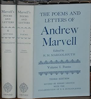The Poems & Letters of Andrew Marvell. Edited by H.M. Margoliouth. Third Edition, Revised by Pier...