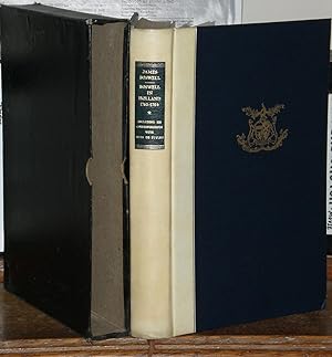 Boswell in Holland 1763-1764. [De Luxe edition]. Edited by Frederick A Pottle. [The Yale Edition ...