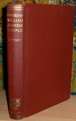 Diaries of William Johnston Temple, 1780-1796. Edited, with a Memoir, by Lewis Bettany.