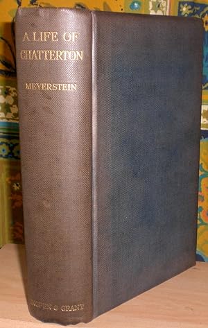 A Life of Thomas Chatterton.