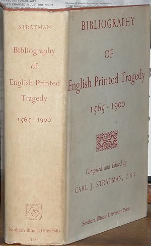 Bibliography of English Printed Tragedy, 1565-1900.