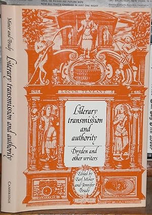 Seller image for Literary Transmission and Authority: Dryden and other writers for sale by James Hawkes
