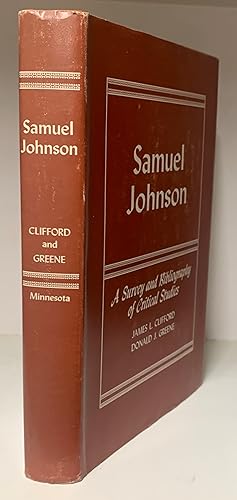 Samuel Johnson: A Survey and Bibliography of Critical Studies