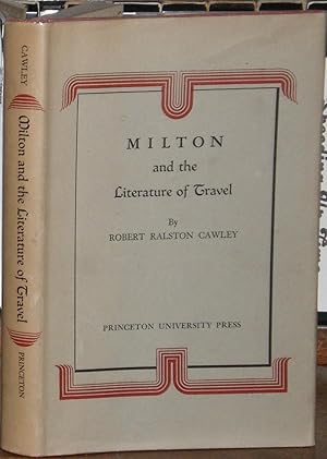 Seller image for Milton and the Literature of Travel for sale by James Hawkes
