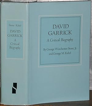 Image du vendeur pour David Garrick. A Critical Biography. mis en vente par James Hawkes
