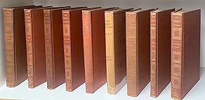 Immagine del venditore per The Percy Letters: The Correspondence of Thomas Percy with Edmond Malone, Richard Farmer, Thomas Warton, David Dalrymple Lord Hailes, Evan Evans, George Paton, William Shenstone, John Pinkerton & Robert Anderson. Edited by Arthur Tillotson, David Nichol Smith, Cleanth Brooks, M.G. Robinson, Leah Dennis, A.F. Falconer, Aneirin Lewis, Harriet Harvey Wood, & W.E.K. Anderson. In nine (9) volumes. venduto da James Hawkes