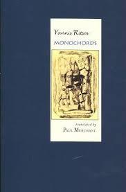 Seller image for Monochords for sale by Gleebooks