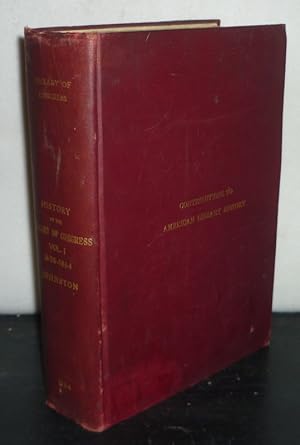 History of the Library of Congress. Vol. 1: 1800-1864. [By William Dawson Johnston]. (= Contribut...