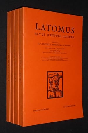Imagen del vendedor de Latomus, Tome 54, Fascicules 1  4 (anne 1995 complte) a la venta por Abraxas-libris