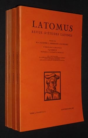 Imagen del vendedor de Latomus, Tome 50, Fascicules 1  4 (anne 1991 complte) a la venta por Abraxas-libris