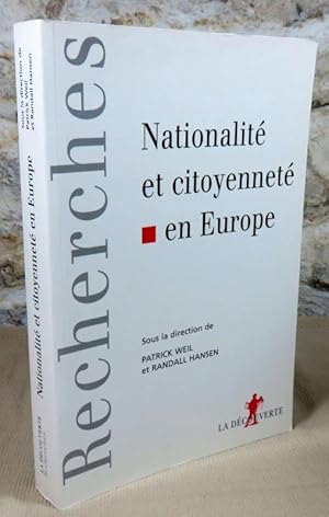 Immagine del venditore per Nationalit et citoyennet en Europe. venduto da Latulu