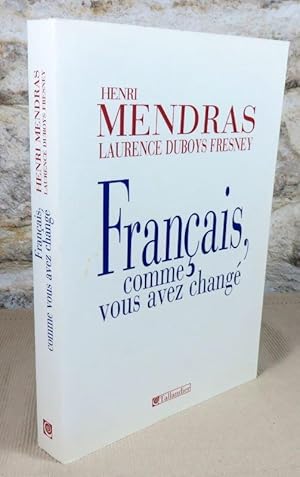 Seller image for Franais, comme vous avez chang. for sale by Latulu