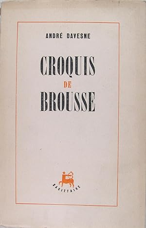 Seller image for Croquis de brousse. for sale by Philippe Lucas Livres Anciens