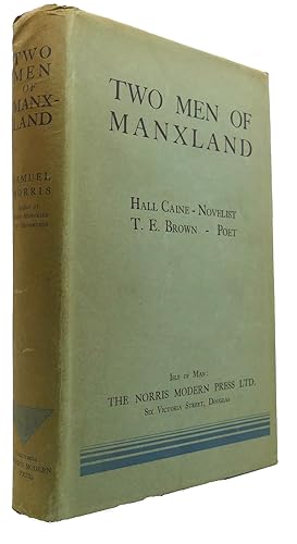 Bild des Verkufers fr TWO MEN OF MANXLAND zum Verkauf von Rare Book Cellar