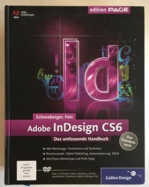 Immagine del venditore per Adobe InDesign CS6. Das umfassende Handbuch. venduto da Antiquariat Im Seefeld / Ernst Jetzer