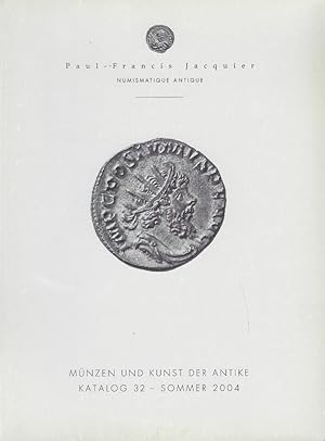 Image du vendeur pour Mnzen und Kunst der Antike. Katalog 32, Sommer 2004 mis en vente par Librairie Archaion