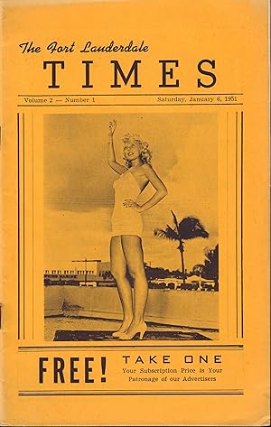 The Fort Lauderdale Times. Volume 2, Number 1. Saturday, January 6, 1951.