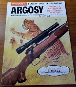 Bild des Verkufers fr ARGOSY Men Adventure Magazine January 1956 Tiger John Keel MacDonald Gardner zum Verkauf von Comic World