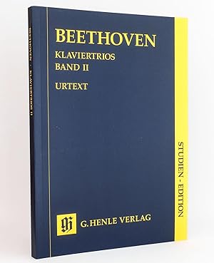 Beethoven - Klaviertrios, Band 2 Urtext : Für Klavier, Violine und Violoncello. Nach Eigenschrift...