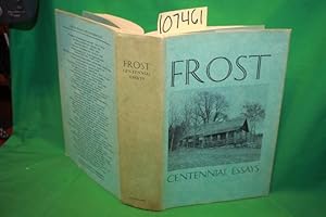 Seller image for Frost Centennial Essays for sale by Princeton Antiques Bookshop