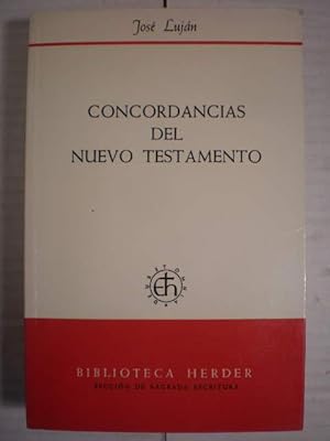 Imagen del vendedor de Concordancias del Nuevo Testamento a la venta por Librera Antonio Azorn