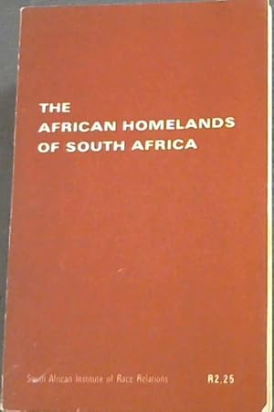 Seller image for The African homelands of South Africa for sale by Chapter 1