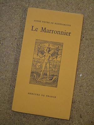 Imagen del vendedor de Le Marronnier. a la venta por Librairie Diogne SARL