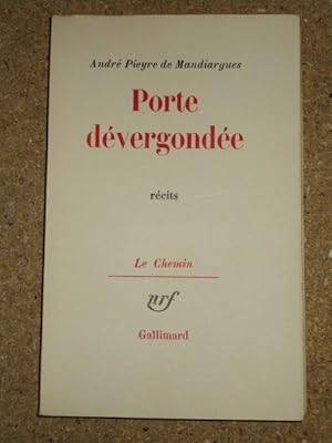 Imagen del vendedor de Porte dvergonde, rcits. a la venta por Librairie Diogne SARL