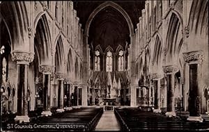 Bild des Verkufers fr Ansichtskarte / Postkarte Queenstown Cobh Irland, St. Colman's Cathedral zum Verkauf von akpool GmbH