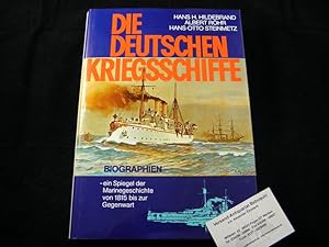 Bild des Verkufers fr Die Deutschen Kriegsschiffe. Biographien - ein Spiegel der Marinegeschichichte von 1815 bis zur Gegenwart. zum Verkauf von Antiquariat Bebuquin (Alexander Zimmeck)