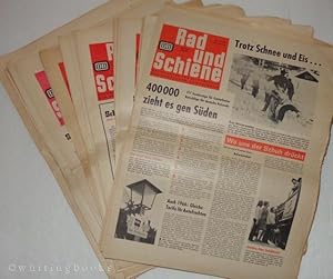 Rad und Schiene: Nachrichten für alle Freunde der Deutschen Bundesbahn - 36 Issues, 1963-1966 (Wh...