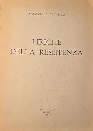 LIRICHE DELLA RESISTENZA