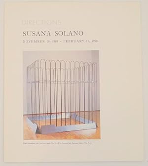 Immagine del venditore per Susana Solano: Directions venduto da Jeff Hirsch Books, ABAA