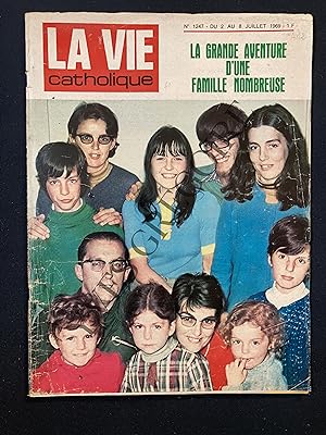 LA VIE CATHOLIQUE-N°1247-DU 2 AU 8 JUILLET 1969