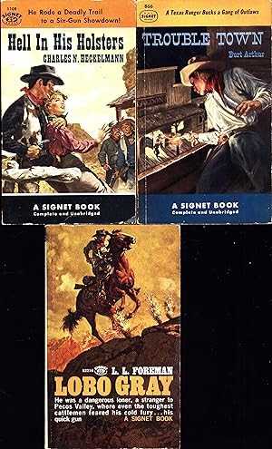 Hell In His Holsters / He Rode a Deadly Trail to a Six-Gun Showdown! / Complete and Unabridged, A...