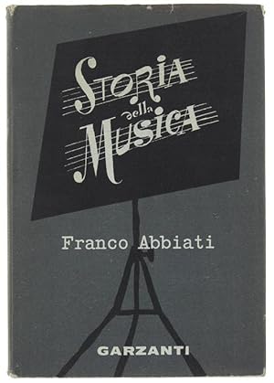 Imagen del vendedor de STORIA DELLA MUSICA.: a la venta por Bergoglio Libri d'Epoca