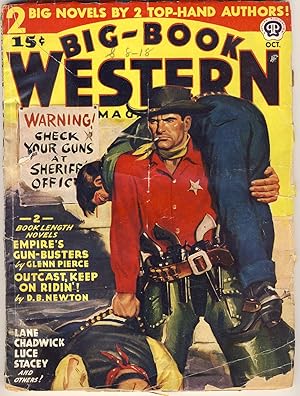 Seller image for BIG-BOOK WESTERN - October 1945 [ V16 #1 ] for sale by Gene Zombolas