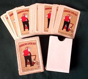 Andrews Liver Salt. Playing Cards. 53 cards in original advertising box. (includes set and 1 joker)