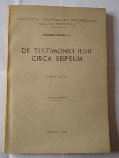 Image du vendeur pour De testimonio Iesu circa seipsum. mis en vente par La Leona LibreRa