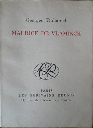 Bild des Verkufers fr Maurice de Vlaminck, avec quatre cuivres originaux et vingt-quatre reproductions en phototypie zum Verkauf von Librairie Lis Tes Ratures