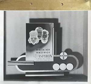 Bayer Aspirin pharmacy Art Deco shop window design photographs