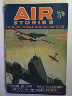 Seller image for Air Stories: flying thrills and aerial adventure, vo.3, no.2, August, 1936. for sale by Cotswold Internet Books