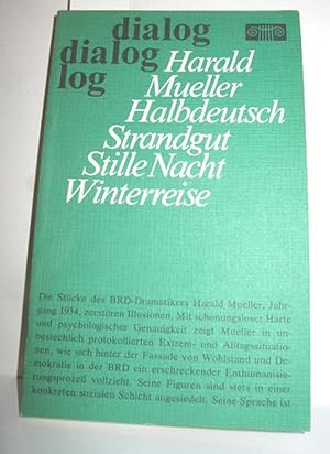 Imagen del vendedor de Halbdeutsch - Strandgut - Stille Nacht - Winterreise (Vier Stcke) a la venta por Antiquariat Zinnober
