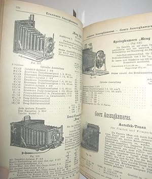 Haupt-Katalog der Firma Langer & Comp. Fabrik photographischer Apparate u. Bedarfsartikel