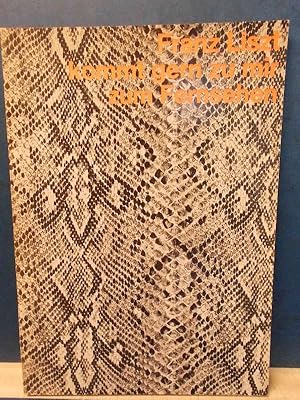 Imagen del vendedor de Franz Liszt kommt gern zu mir zum Fernsehen 8/ '73 Westflischer Kunstverein Mnster 29. April bis 27. Mai 1973 a la venta por Eugen Kpper