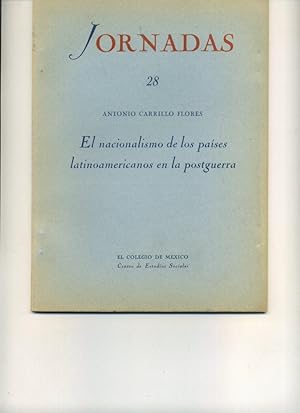 Seller image for EL NACIONALISMO DE LOS PAISES LATINOAMERICANOS EN LA POSTGUERRA for sale by Orca Knowledge Systems, Inc.