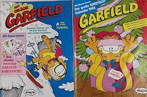 Garfield. Ausgabe Nr. 11/91 und 12/91. Jahrgang 1991. 2 Hefte (11, 12)