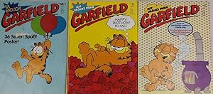 Garfield. Ausgabe Nr. 1/1987; Nr. 6/1987 und Nr. 11/1987. Jahrgang 1987. 3 Hefte (1, 6 u. 11)
