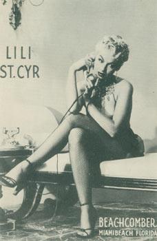 Immagine del venditore per Lili St. Cyr, Beachcomber, Miami Beach, Florida. venduto da Wittenborn Art Books